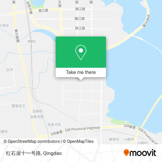 红石崖十一号路 map