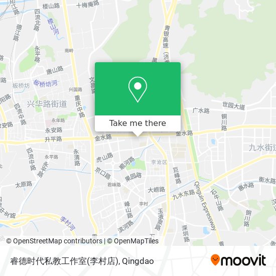 睿德时代私教工作室(李村店) map