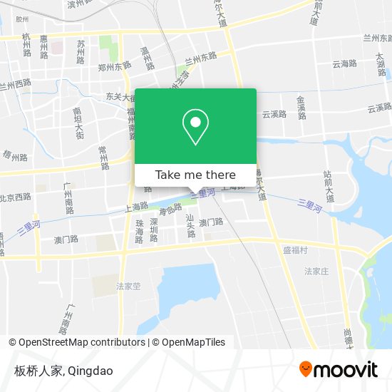 板桥人家 map