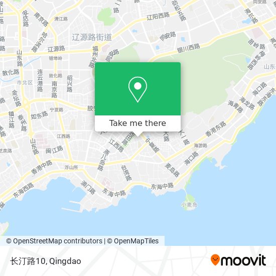 长汀路10 map