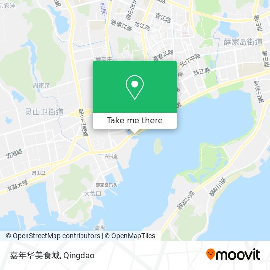 嘉年华美食城 map