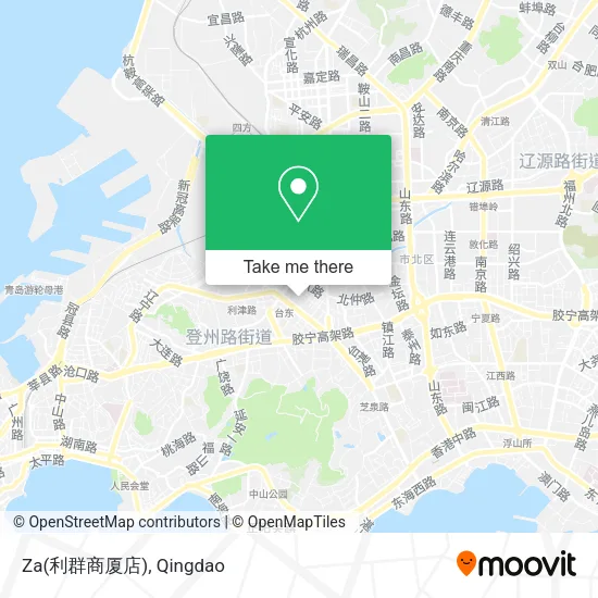Za(利群商厦店) map