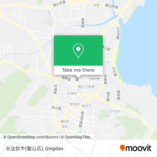 在这炊牛(鳌山店) map