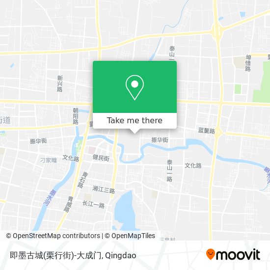 即墨古城(栗行街)-大成门 map