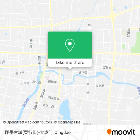 即墨古城(栗行街)-大成门 map