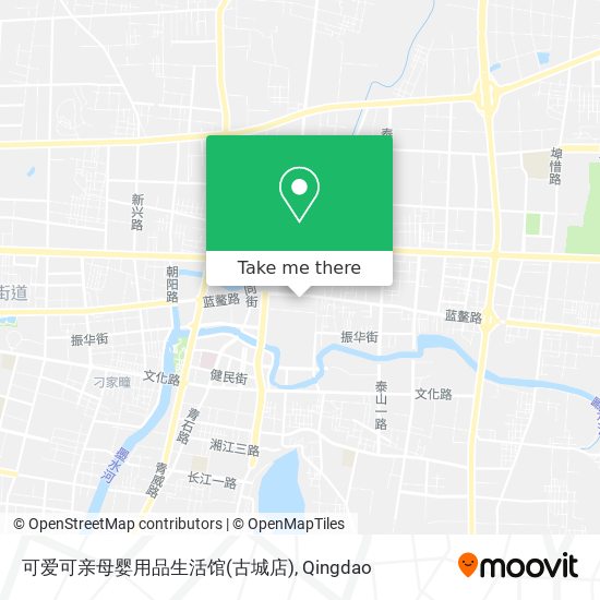 可爱可亲母婴用品生活馆(古城店) map