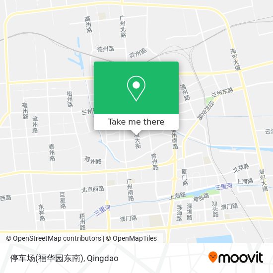 停车场(福华园东南) map