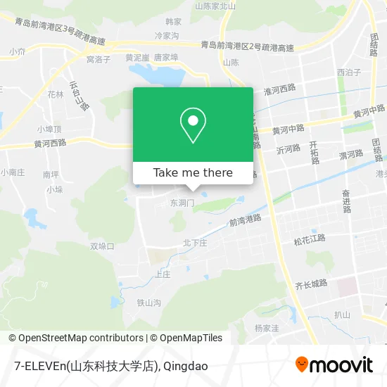 7-ELEVEn(山东科技大学店) map