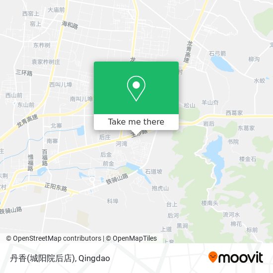 丹香(城阳院后店) map