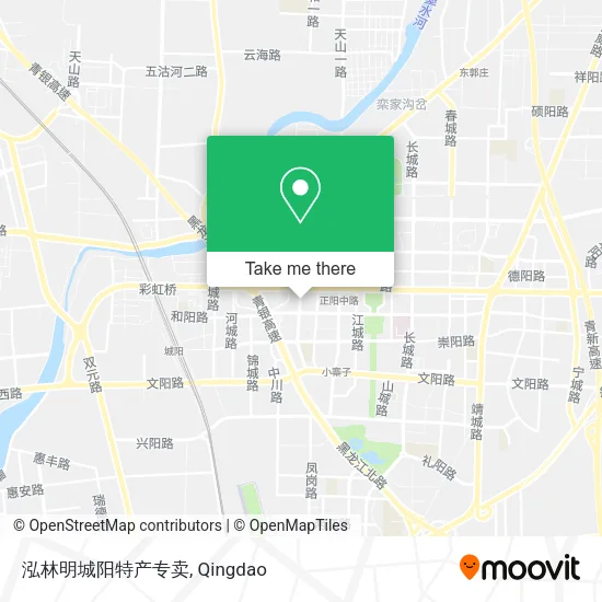 泓林明城阳特产专卖 map