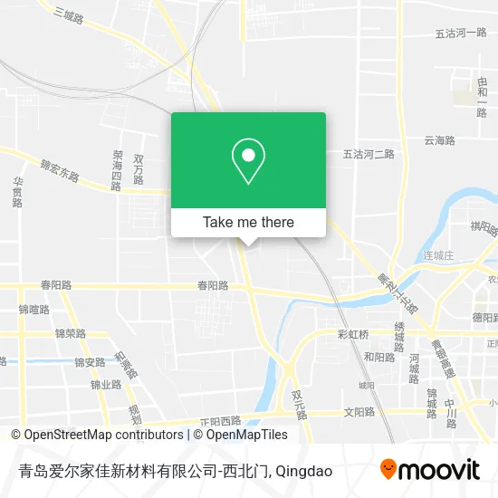 青岛爱尔家佳新材料有限公司-西北门 map
