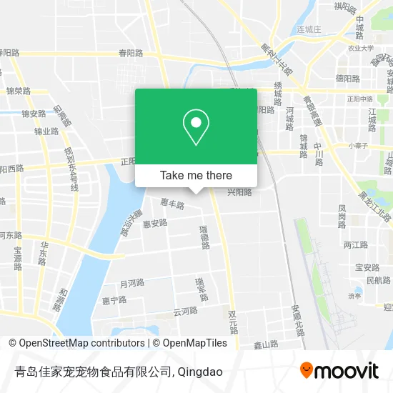 青岛佳家宠宠物食品有限公司 map