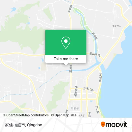 家佳福超市 map
