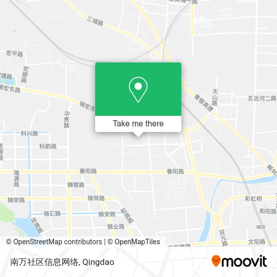 南万社区信息网络 map