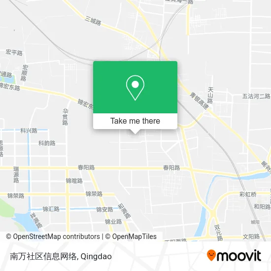 南万社区信息网络 map