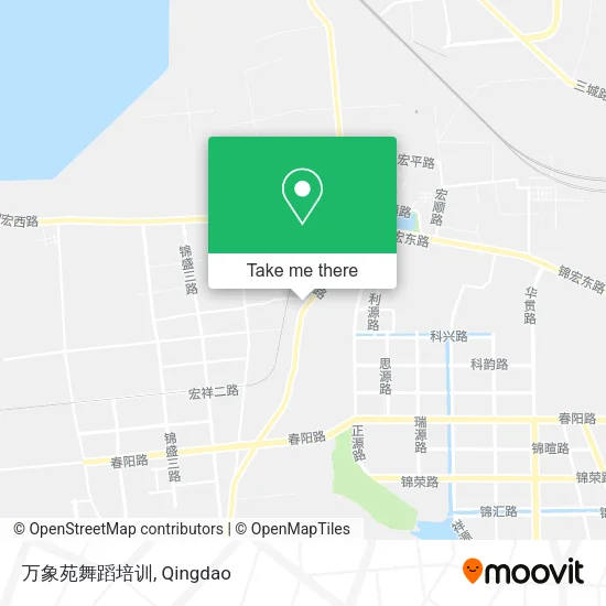 万象苑舞蹈培训 map