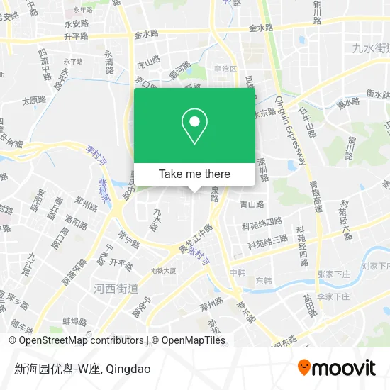 新海园优盘-W座 map