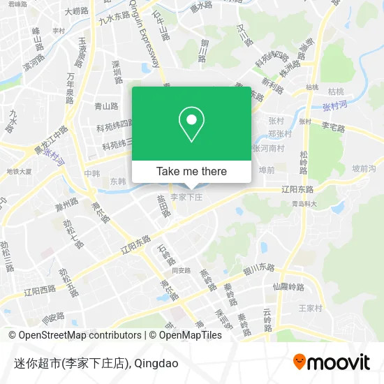 迷你超市(李家下庄店) map