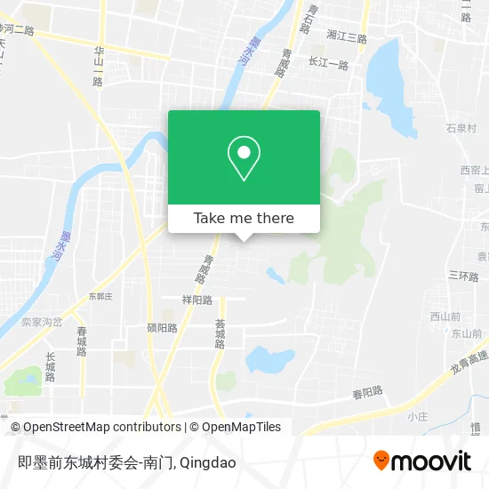 即墨前东城村委会-南门 map