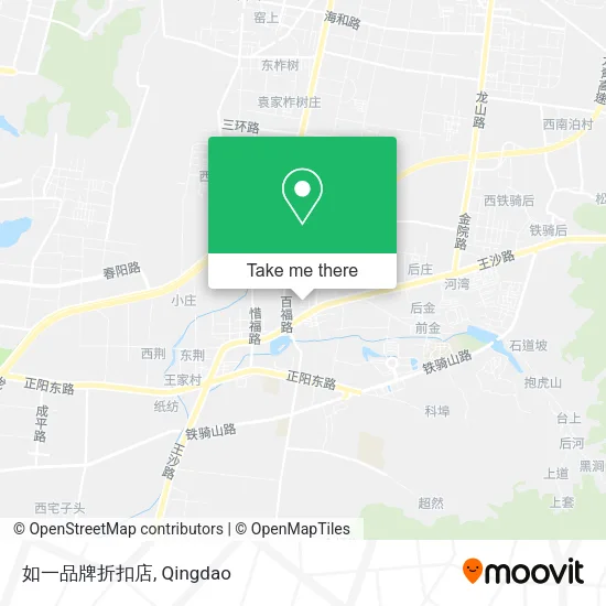 如一品牌折扣店 map