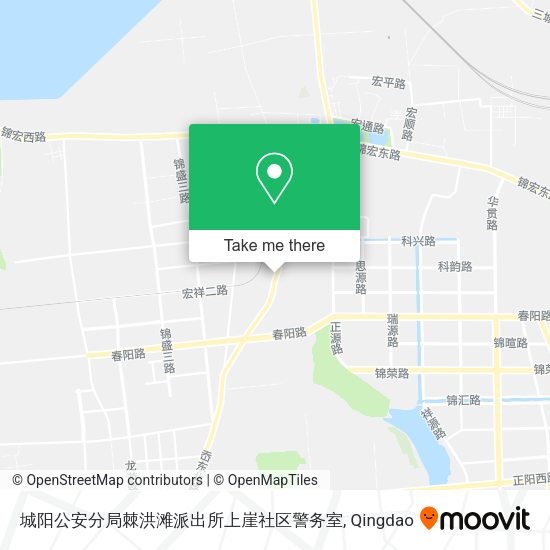 城阳公安分局棘洪滩派出所上崖社区警务室 map