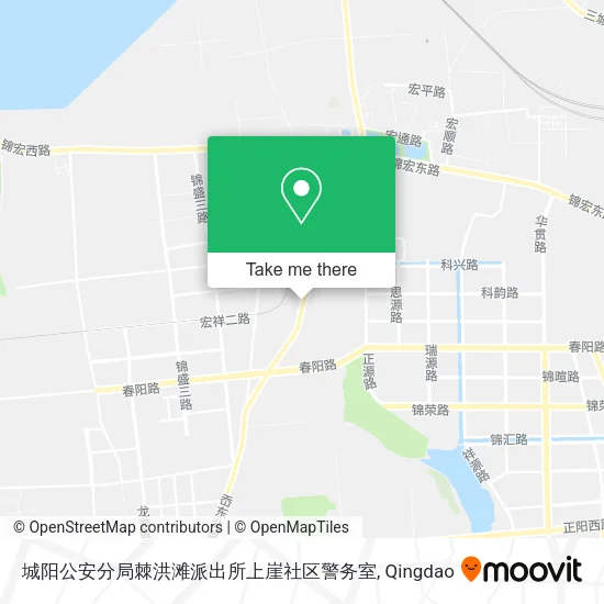城阳公安分局棘洪滩派出所上崖社区警务室 map