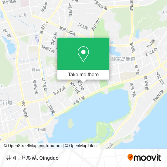 井冈山地铁站 map