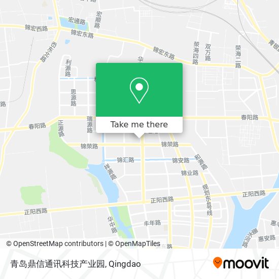 青岛鼎信通讯科技产业园 map