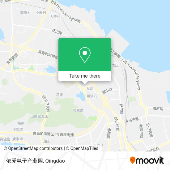 依爱电子产业园 map