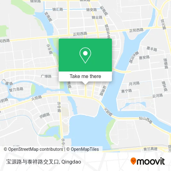 宝源路与泰祥路交叉口 map