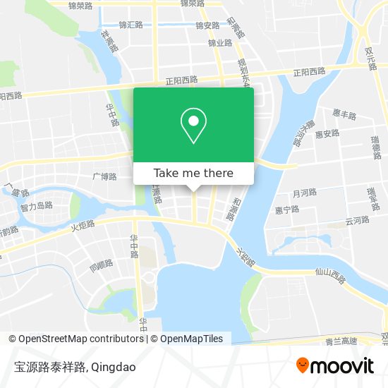 宝源路泰祥路 map