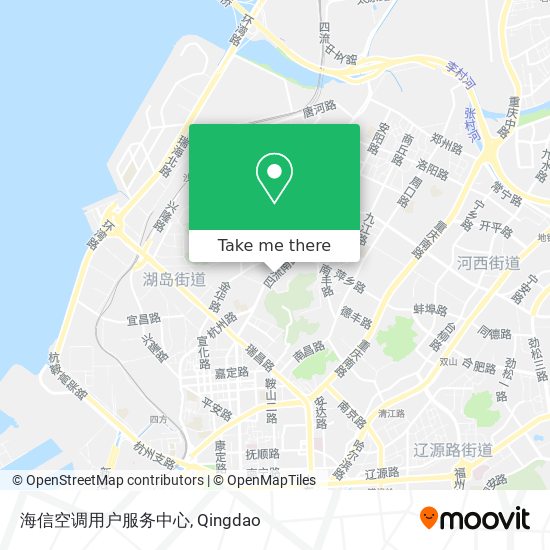 海信空调用户服务中心 map