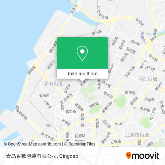 青岛百致包装有限公司 map