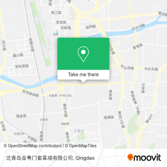 北青岛金粤门窗幕墙有限公司 map