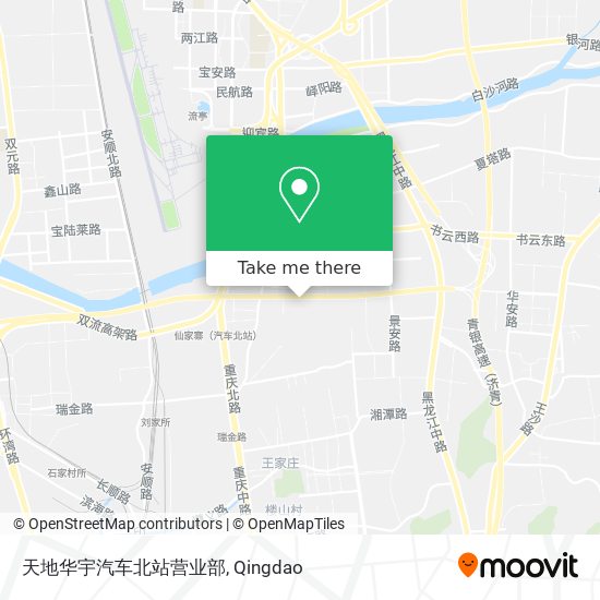 天地华宇汽车北站营业部 map