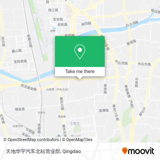 天地华宇汽车北站营业部 map