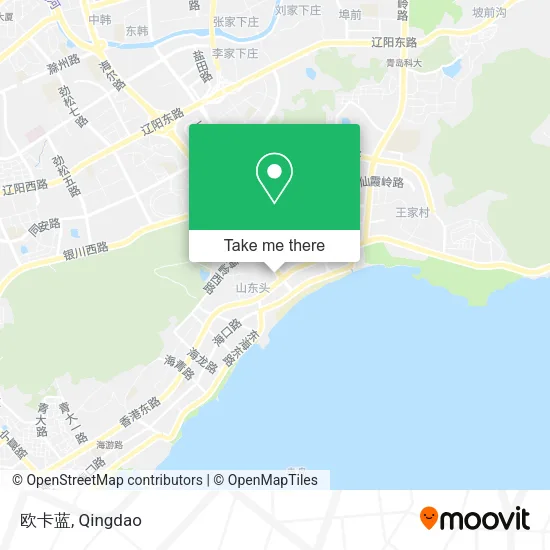 欧卡蓝 map