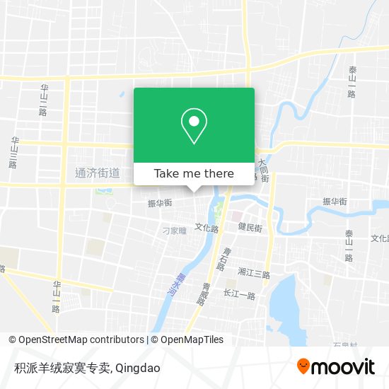 积派羊绒寂寞专卖 map