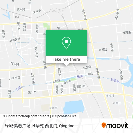 绿城·紫薇广场·风华苑-西北门 map