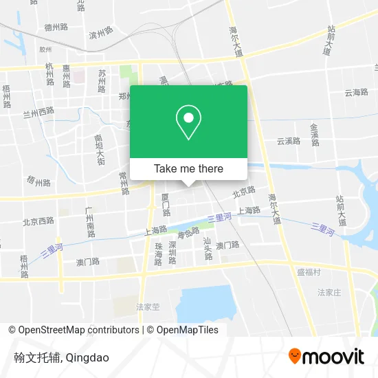 翰文托辅 map