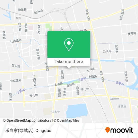 乐当家(绿城店) map