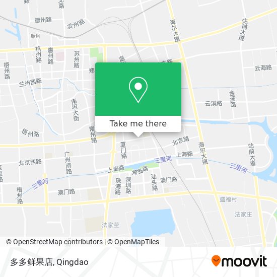 多多鲜果店 map