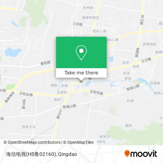 海信电视(HS鲁02160) map