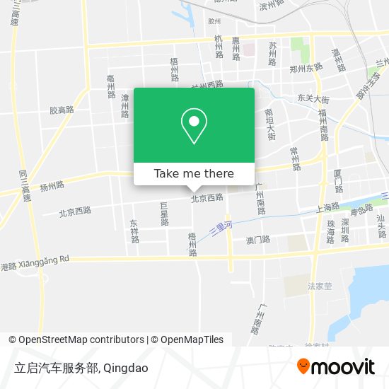 立启汽车服务部 map