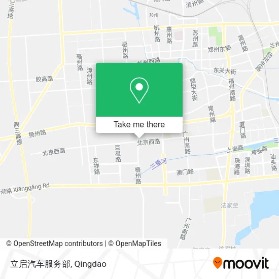立启汽车服务部 map