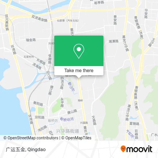 广运五金 map