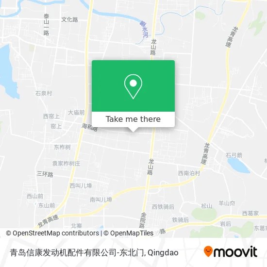 青岛信康发动机配件有限公司-东北门 map