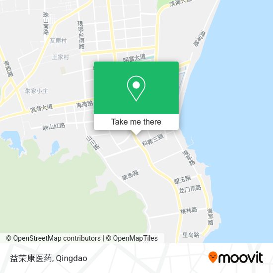 益荣康医药 map