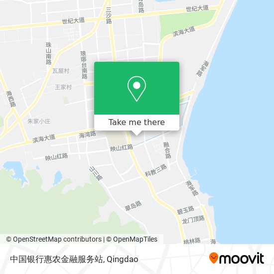 中国银行惠农金融服务站 map