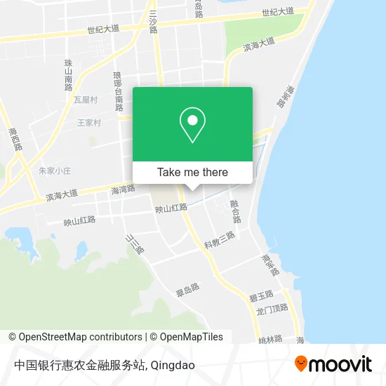 中国银行惠农金融服务站 map